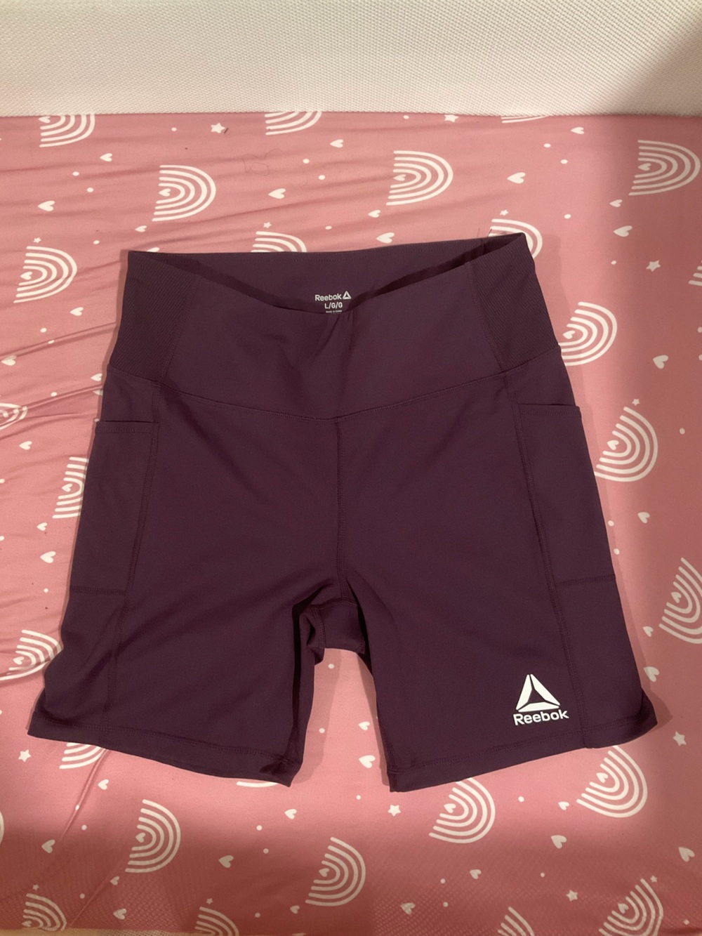 Reebok Women’s Plum High-Rise Bike Shorts